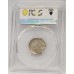 AUSTRALIA 1962 . SIXPENCE . ERROR . OFF CENTRE . PCGS MS62
